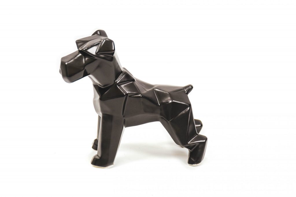 Hond Geometrisch Zwart