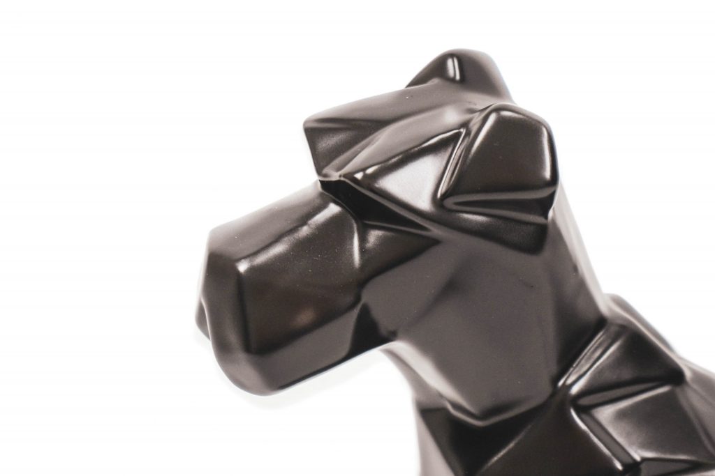 Hond Geometrisch Zwart