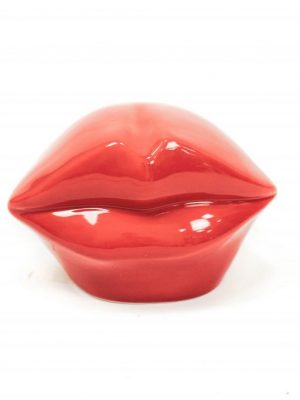 Spaarpot Lippen Rood