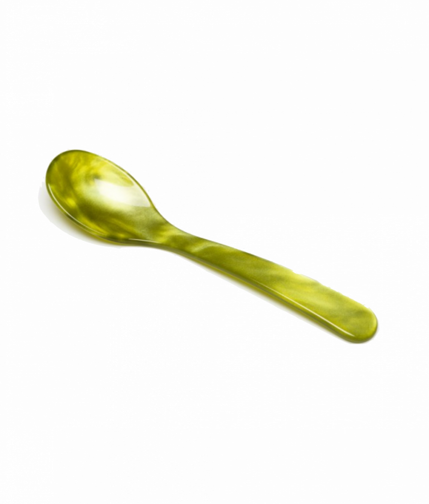 Koffielepel-Olijfgroen